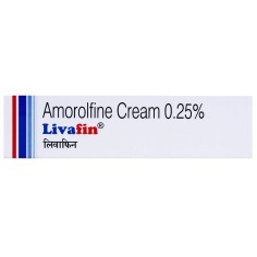 Crema, Zydus, Livafin, cu Amorolfina 0.25%, Efect Anti-Micotic Indelungat, 5gr