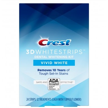 Crest Whitestrips 3D Classic Vivid – Box 12 Envelopes