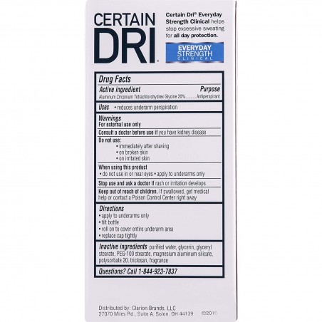 Antiperspirant Certain Dri A.M. Roll-On - 74ml