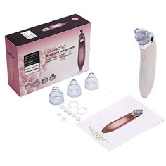 Aparat Extractie Puncte Negre, XN-8030, tip Vacuum, 4x Capete de Schimb, 4x Programe, cu Baterii, fara fir, Culoare Alba