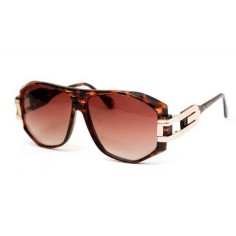 Ochelari de Soare, Zamo®, CZL 163, Protectie UV400, Model Patrat, Rama Maro, Lentile Maro