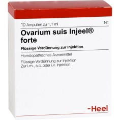 Supplement, Heel, Ovary, Adjuvant in Menstruation Problems, 10 ampoules x 1.1ml