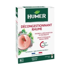 Nasal Spray, Humer, Decongestant, for Unblocking the Nose by Thinning the Mucus, 20ml
