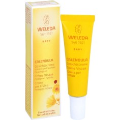Face Cream, Weleda, Baby, Moisturizing Effect with Yellow Extract, 10ml
