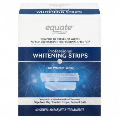 Strips and products for teeth whitening