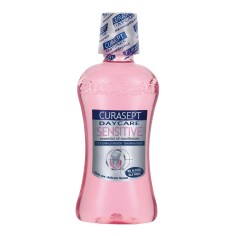 Apa de Gura, Curasept Daycare, Sensitive, pentru Indepartarea Placii Bacteriene, fara Alcool, 500ml