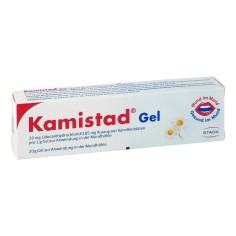 Dental Gel, Stada, Kamistad, Against Gum Pain and Oral Canker sores, 20g