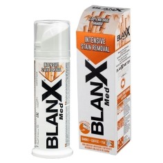 Pasta de Dinti, BlanX, Stain Removal, Indeparteaza Eficient Petele de Tutun si Cafea, cu Pompita, 75ml