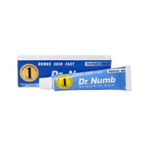 Tattoo Anesthetic Cream / Cosmetic 6% Lidocaine - Dr. Number - 10gr