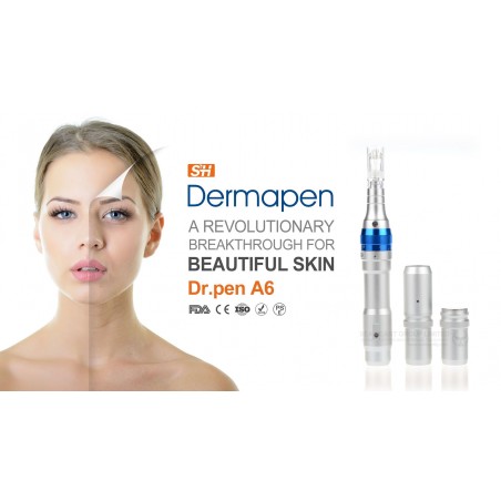 Dermapen A6, Creion cu Micro-Ace pentru Electroporare - cu Fir