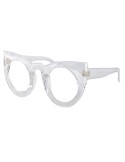 Rama ochelari, zamo®, rimini, model cat-eye, transparenta, lentile transparente