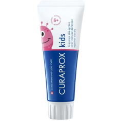 Toothpaste for Children, Curaprox, 1450PPM, without SLS, without Parabens, with Watermelon Flavor, with Fluoride, 60ml
