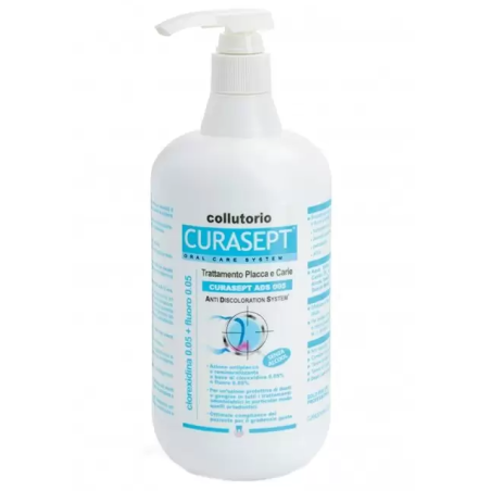 Apa de Gura, Curasept, ADS 905, Clorhexidina 0.05%, Protectie impotriva Gingiilor Iritate, cu Fluor, 900ml