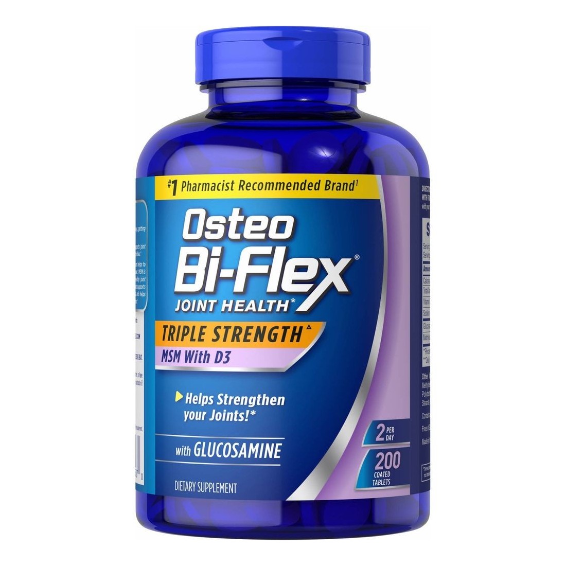 Joint Supplement, Osteo Bi-Flex, Glucosamine, MSM, VITAMIN D3, XXL, 200tb