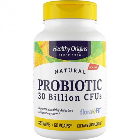 Probiotice, Healthy Origins, 30 Miliarde Organisme Vii, 8 Tulpini Biodisponibile, 60cps