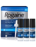 Solutie 3 luni, rogaine, 5%, tratament impotriva caderii parului, 3x 60ml
