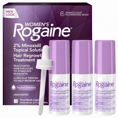 3 Month Solution, Rogaine, 2%, Hair...