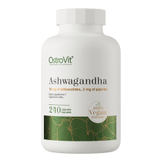 Supliment Alimentar, OstroVit, Ashwagandha, Sustine Memoriea si Concentratia, Vegan, 240 capsule
