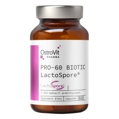 Supliment Alimentar, OstroVit, LactoSpore, Bacillus Coagulans si Inulina, 1 mld CFU, 60 capsule