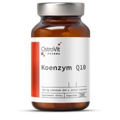 Food Supplement, OstroVit, Coenzyme Q10, Powerful Antioxidant, Participates in Energy Production, 100mg, 30 capsules