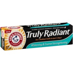 Pasta de Dinti, Arm & Hammer, Truly Radiant Charcoal, pentru Albirea Dintilor si Improspatarea Respiratiei, cu Fluor, 121gr