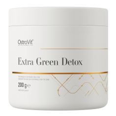 Food Supplement, OstroVit, Extra Green Detox, Phyto-Elements for Detoxification, Vegan-Friendly, 200gr