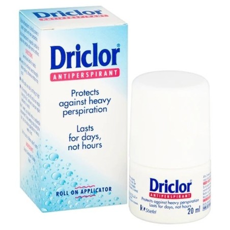 Antiperspirant, Driclor, Excessive Sweating Treatment, Roll-On, 20ml