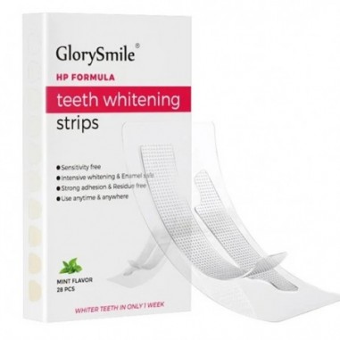 Strips and products for teeth whitening