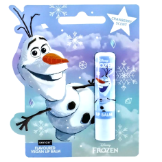 Lip Balm, Sence, Frozen Olaf, Dry Lip Care and Hydration, Cranberry Flavor, 4.3gr