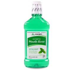 Apa de Gura, SWAN, Antimicrobian, Spring Mint, Multi-Protectie, 500ml