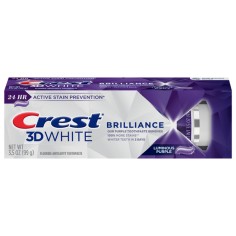 Pasta de Dinti, Crest, 3D White, Brilliance, Luminous Purple, Albeste Dintii si Protejeaza impotriva Petelor, 99gr