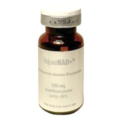 Supliment, Rejuve NAD+, Nicotina Adenin Dinucleotida, Stimuleaza Productia de Energie Celulara, 1 Fiola, Pulbere 500mg