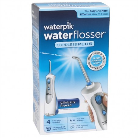 Irigator / Dus Bucal, Waterpik, WP-450, fara fir, 4 Varfuri Incluse, 2 Trepte, Rezevor 210ml, 1450 oscilatii/min