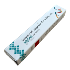 Gel de Fata, MyTret, Microsphere Tretinoin 0.04%, Eficient in Tratarea Acneei si Punctelor Negre, 15gr
