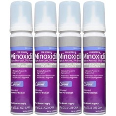 Spuma, Kirkland Signature, Minoxidil 5%, Tratament Impotriva Caderii Parului, pentru Femei, 4x 60ml