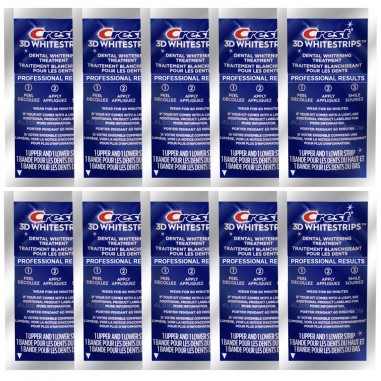 Set of 10x Teeth Whitening Strips,...