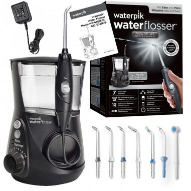 Dus Bucal, Waterpik WP-662, Aquarius, 7x Varfuri, 1400 psi, 10x Trepte Presiune, Rezervor 400ml