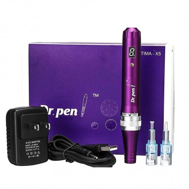 Creion cu Micro-Ace din Titan, Dermapen, Dr. Pen, Ultima X5, pentru Electroporare