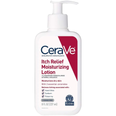 Lotiune de Corp, CeraVe, Itch Relief Moisturizing Lotion, Calmeaza si Hidrateaza Pielea, Impotriva Mancarimilor si Iritatiilor P