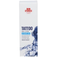 Lotiune de Corp, Skin Stories, Tattoo, pentru Intretinerea Culorii Tatuajelor si Efect Hidratant, SPF 6, 125ml