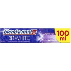 Pasta de Dinti, Blend-a-med, 3D White, Classic Fresh, Albirea Dintilor si Respiratie Proaspata, 100ml