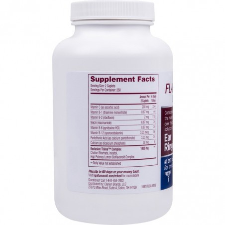 Supliment, Lipo-Flavonoid Plus, Tratament impotriva Tiuitului in Urechi, Tinnitus, Acufene, Meniere, Flacon 500cps