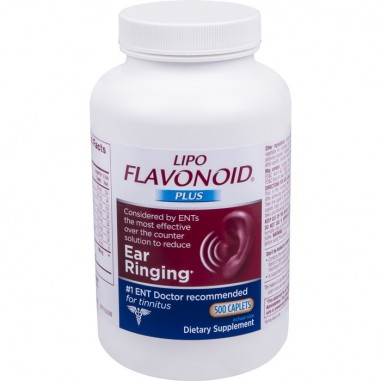 Supliment, Lipo-Flavonoid Plus, Tratament impotriva Tiuitului in Urechi, Tinnitus, Acufene, Meniere, Flacon 500cps