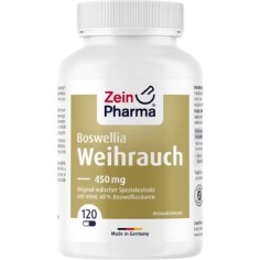 Supliment Alimentar, Zein Pharma, cu Extract din Tamaie Boswellia Serrata, pentru Sustinerea Articulatiilor, 120 capsule