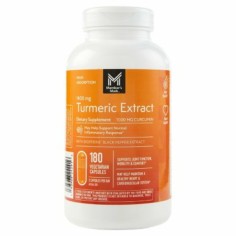 Supliment Alimentar, Member's Mark, Turmeric Extract, Efect Anti-inflamator, Vegan, fara Lactoza, fara Gluten, 180 capsule