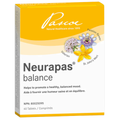 Supliment Alimentar, Pascoe Neurapas, pentru Echilibrarea Starii Emotionale Si Reducerea Stresului, 60 tablete