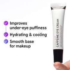 Crema de Ochi, Inkey List, Caffeine, Reduce Liniile Fine, Cearcanele si Pungile de Sub Ochi, cu Cafeina, Textura Lejera, 15ml 2